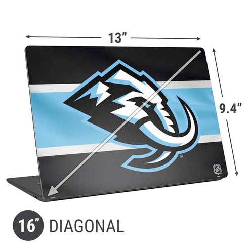 NHL Utah Mammoth Striped Jersey Universal Laptop 16in (13 x 9.4in) Skin